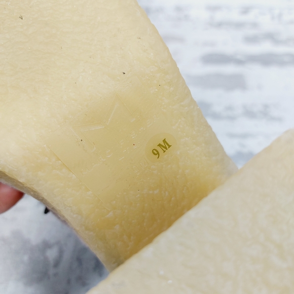 NEW Marc Fisher Taupe Tan Suede Lina Chunky Platform Heeled Loafers D1034 - Picture 9 of 11